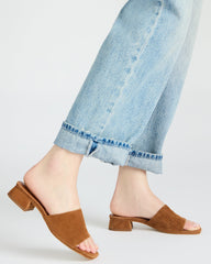 MONTGOMERY CHESTNUT SUEDE
