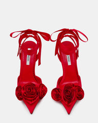 ROSIE RED SATIN