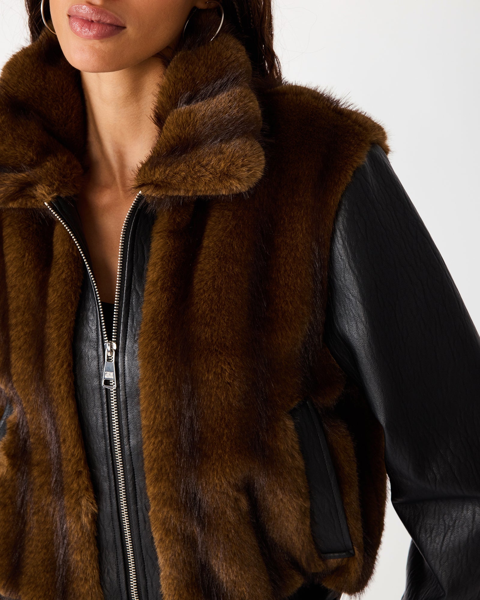 RYLAND JACKET FUR PRINT