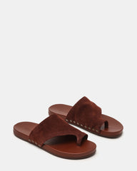 KESSEY BROWN SUEDE