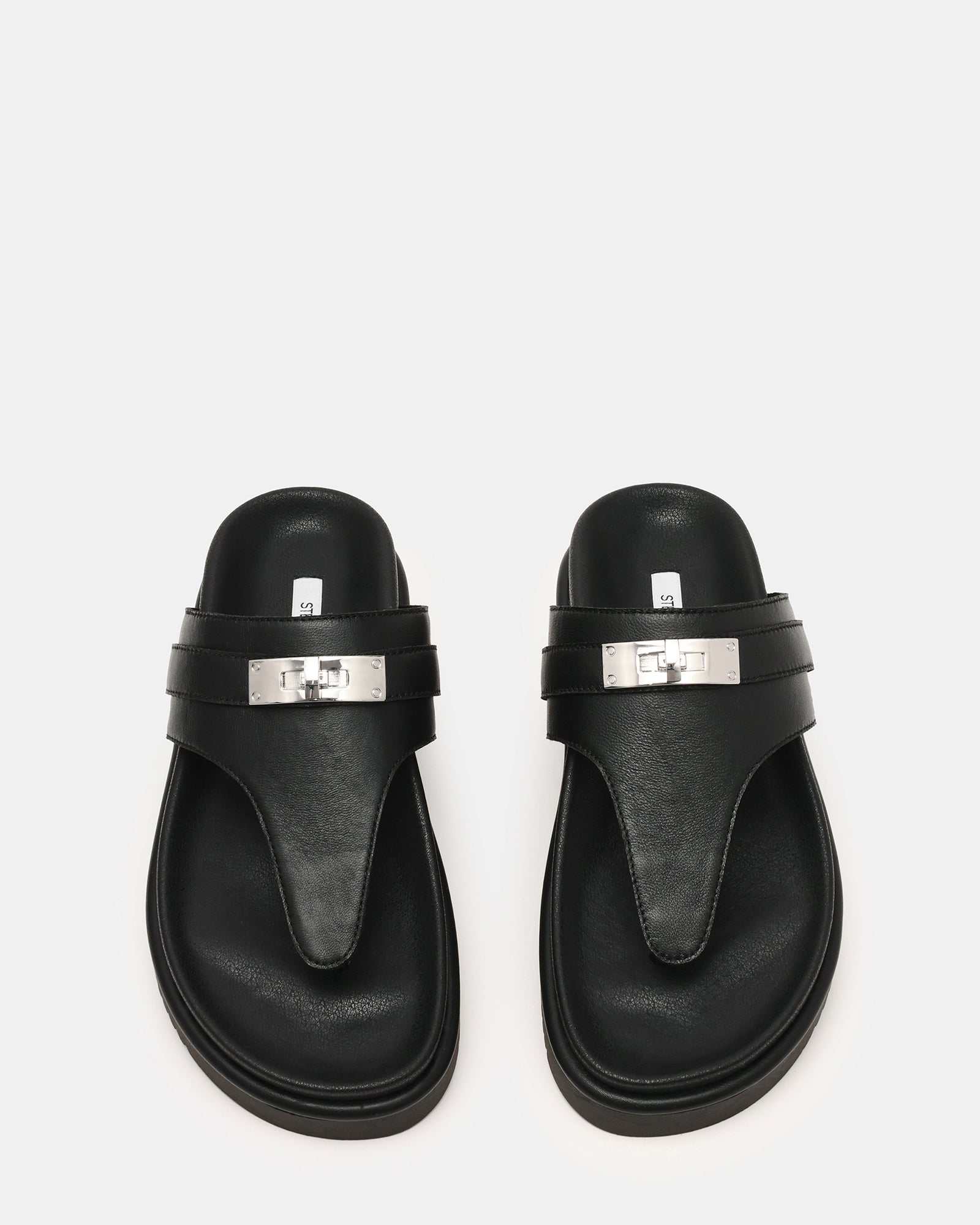 TIBBY BLACK LEATHER